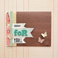 Hooray For You Card {Studio Calico April Kit}