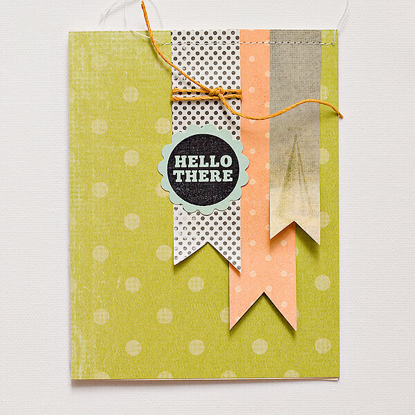 Hello There Card {Studio Calico May Kit}