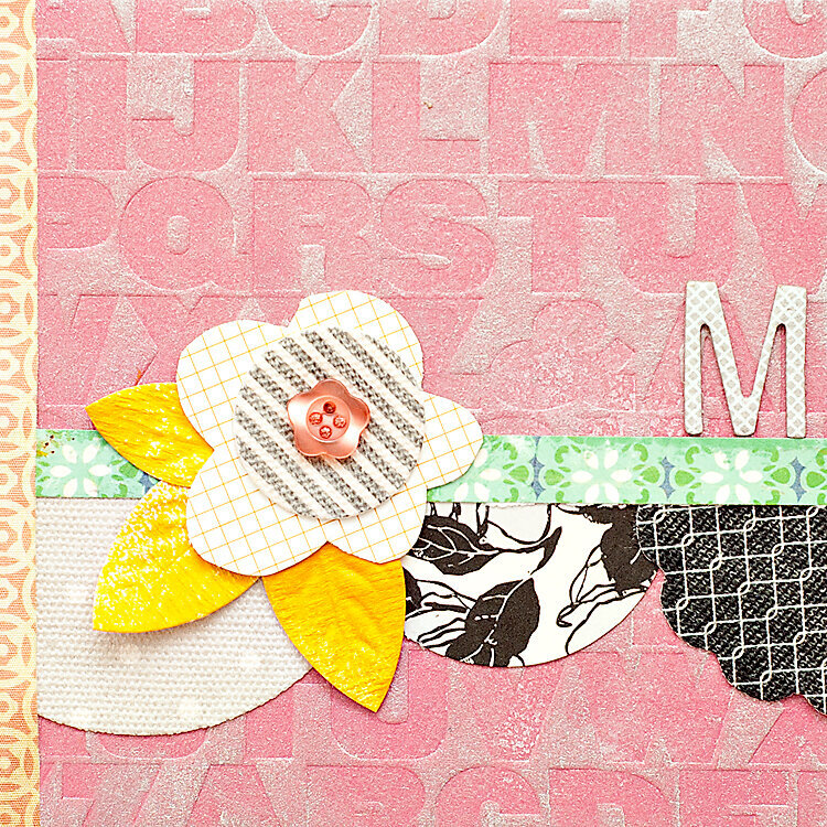 M Mini Book {Studio Calico November Kit]