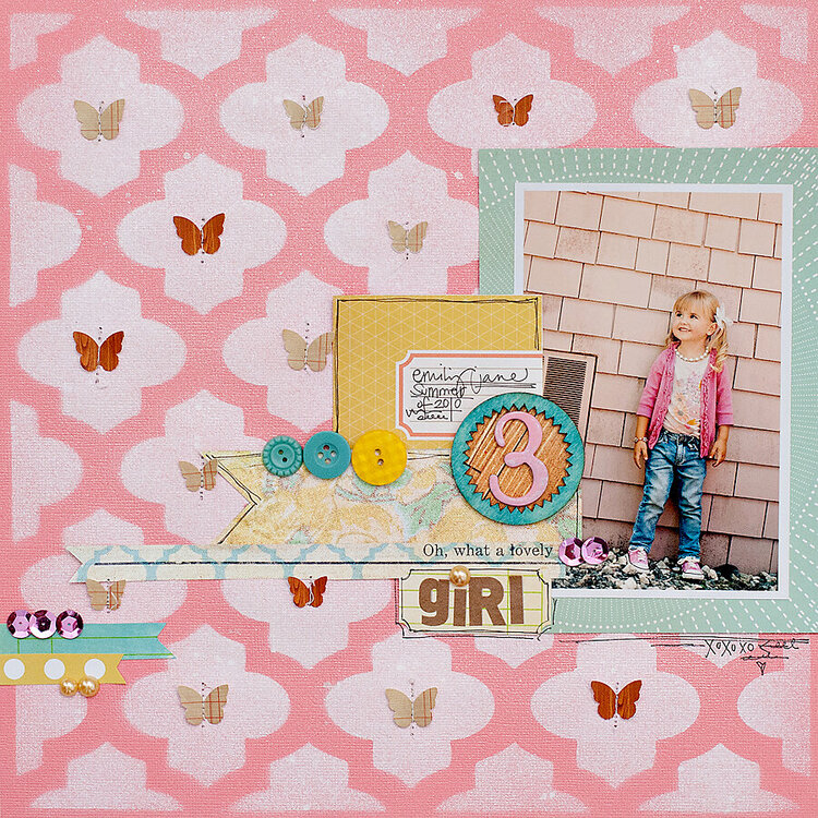 Girl {NEW Studio Calico Take Note Products}