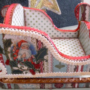 Santa&#039;s sleigh