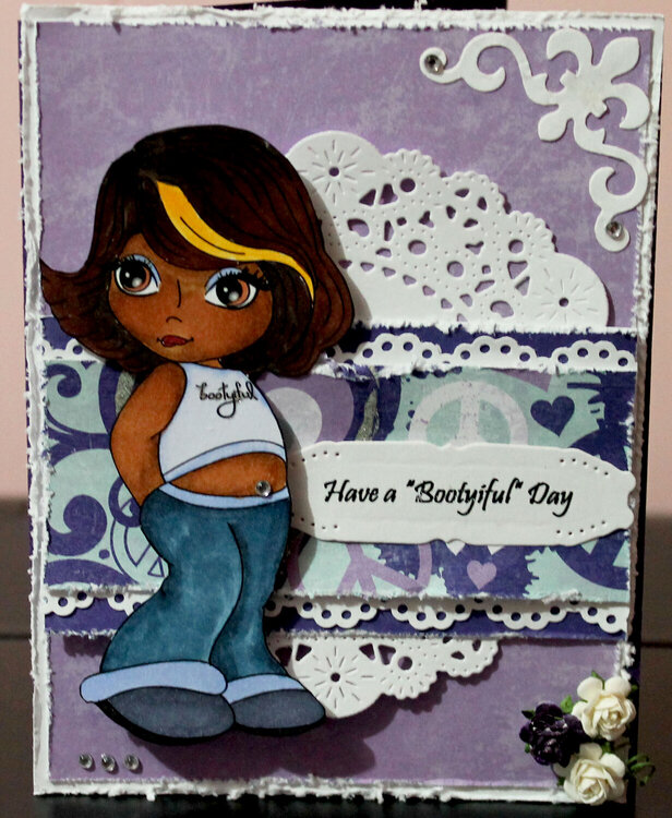 Have a Bootyiful Day-Hobbybook DT Project