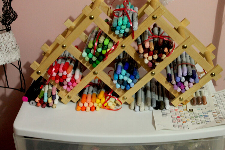 Copic Marker Storage