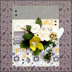 Create Beauty Card *Authentique DT & Flying Unicorn CT*