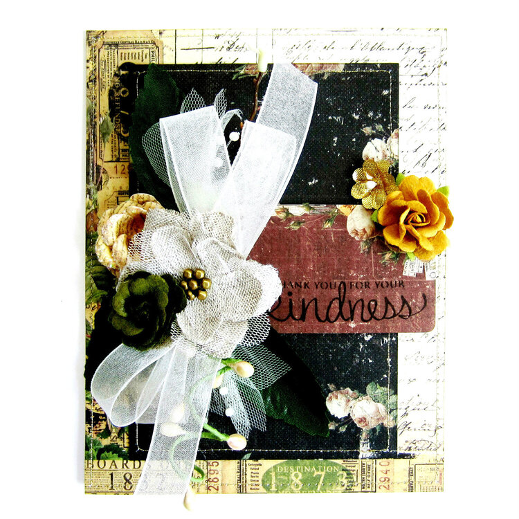 Kindness Card *Scrapbook Adhesives by 3L DT*