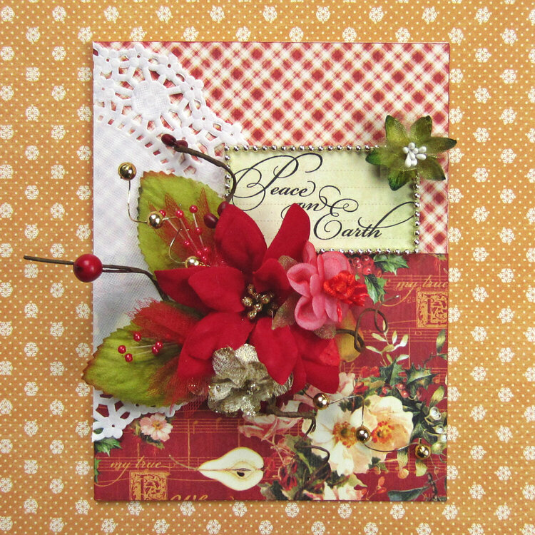 Peace on Earth Card *Scrapbook Adhesives by 3L DT*