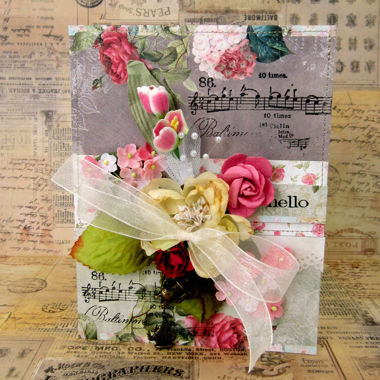 Hello Card *Scrapbook Adhesives by 3L DT*