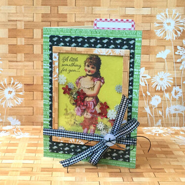 A Little Something Shaker Card *Scrapbook Adhesives by 3L DT*