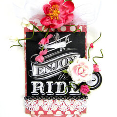 Enjoy the Ride Tag *Scrapbook Adhesives by 3L DT*