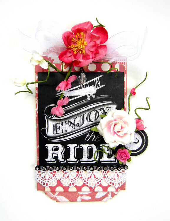 Enjoy the Ride Tag *Scrapbook Adhesives by 3L DT*