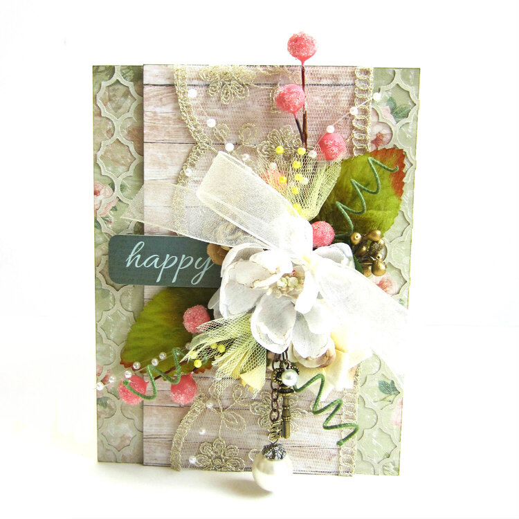 Happy Card *Scrapbook Adhesives by 3L DT*