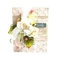 Lovely Card *Scrapbook Adhesives by 3L DT*