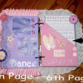 Natalie's dance book 5th & 6th page