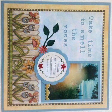 Take time to smell the roses