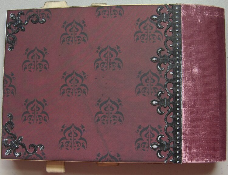 File Folder Mini Scrapbook Album