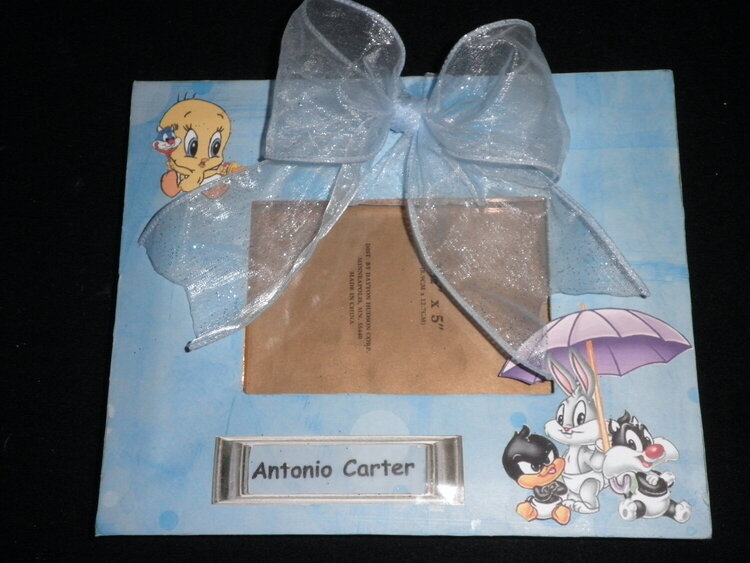 Altered Baby Looney Toons Frame