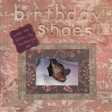 Birthday Shoes