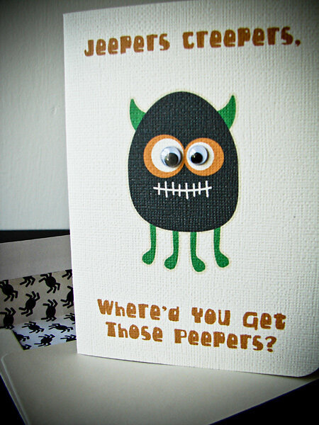 Jeepers Creepers Card