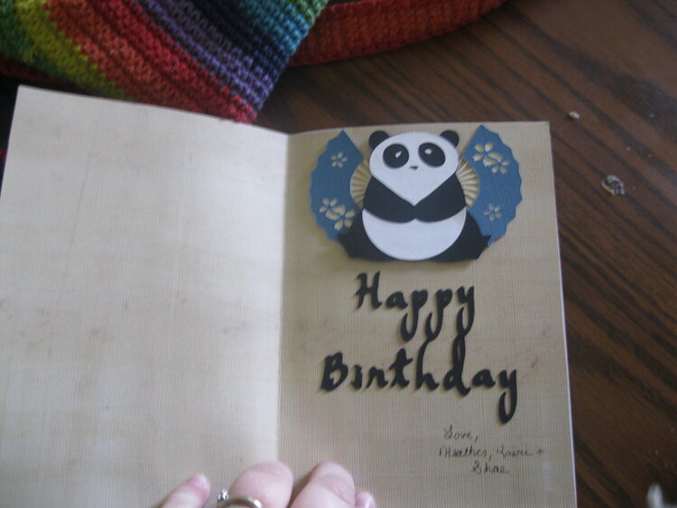 Inside Birthday Card for Neuighbor