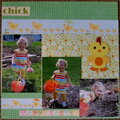 2nd page of Your my Favorite Chick layout