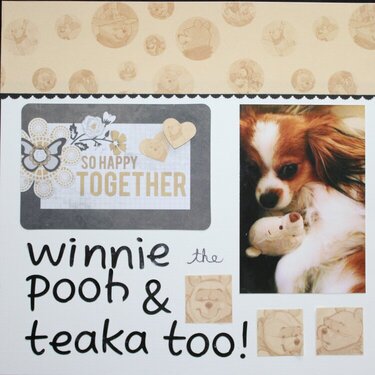 winnie the pooh &amp; teaka too