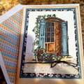 Window with Shutters Card