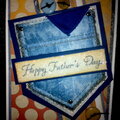 Blue Jeans Father's Day Card