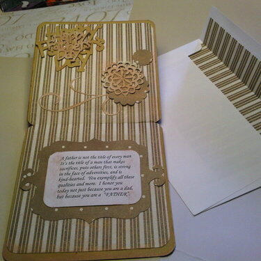 inside card with matching envelope