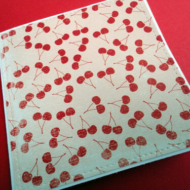 Cherry Card (Outside)