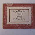 Thank You card