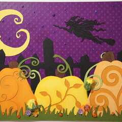 Halloween Pumpkin Card