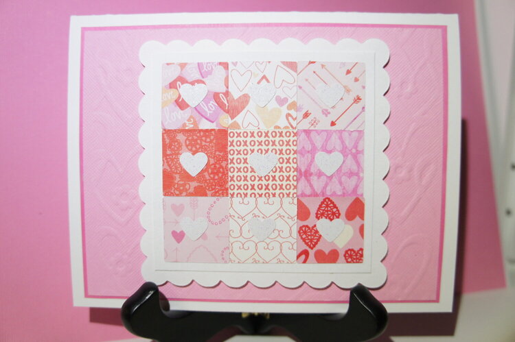 Valentine Quilt card