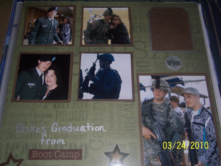 Blake&#039;s graduation from Boot camp