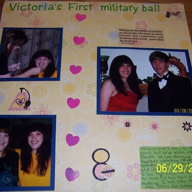 My Sister&#039;s First Military Ball