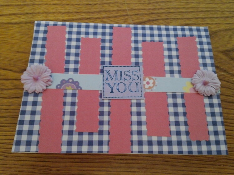 OWH miss you card