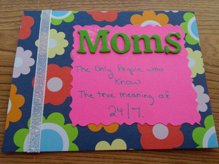 Sis in law mother&#039;s day card