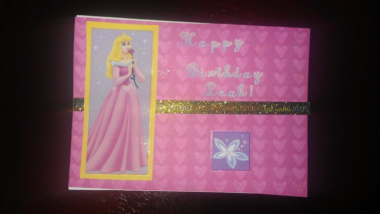 Niece&#039;s 4th birthday card