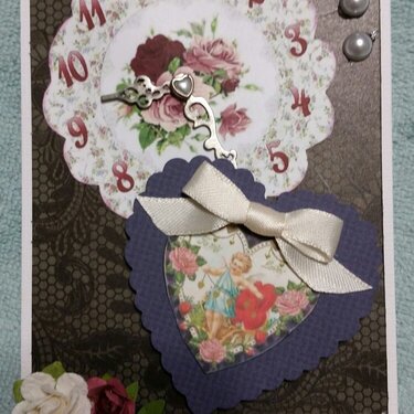 Vintage Valentine&#039;s card