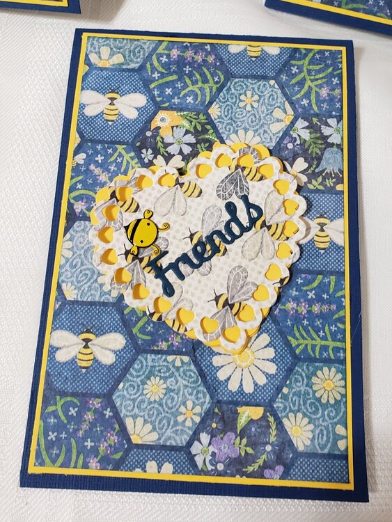 Bee Friends Valentine card #2
