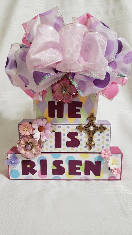 Double side Easter decor