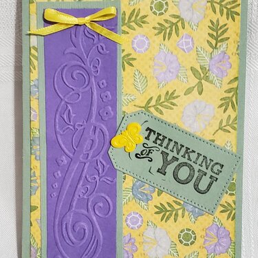 Thinking of you card