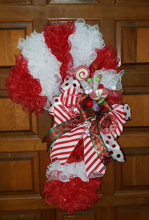 Candycane Wreath #3