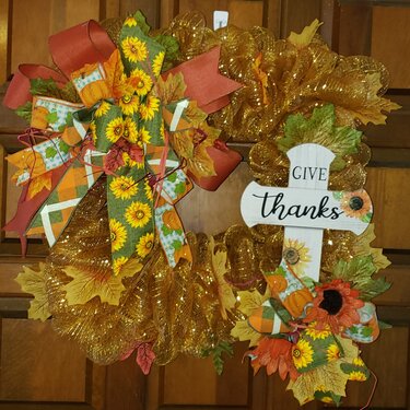 Square Fall Wreath