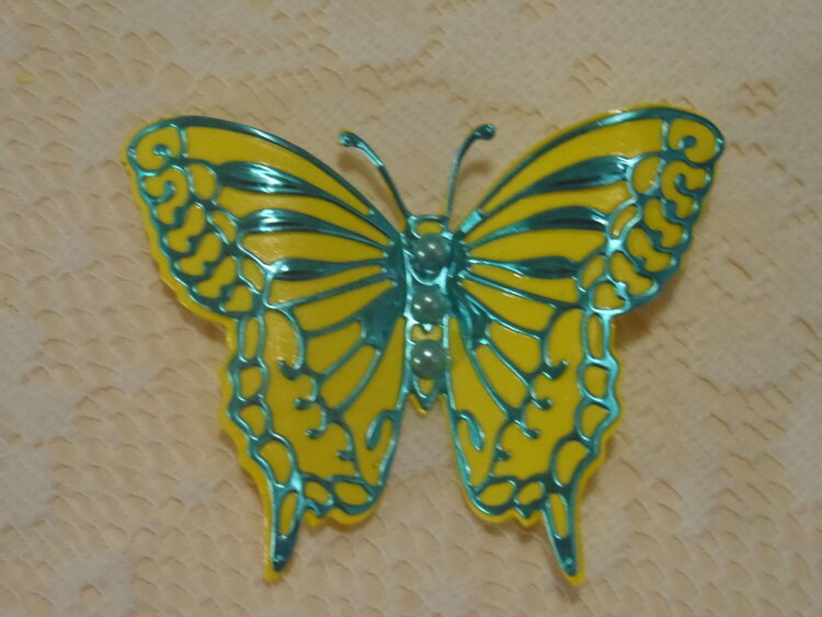 Butterfly die cut