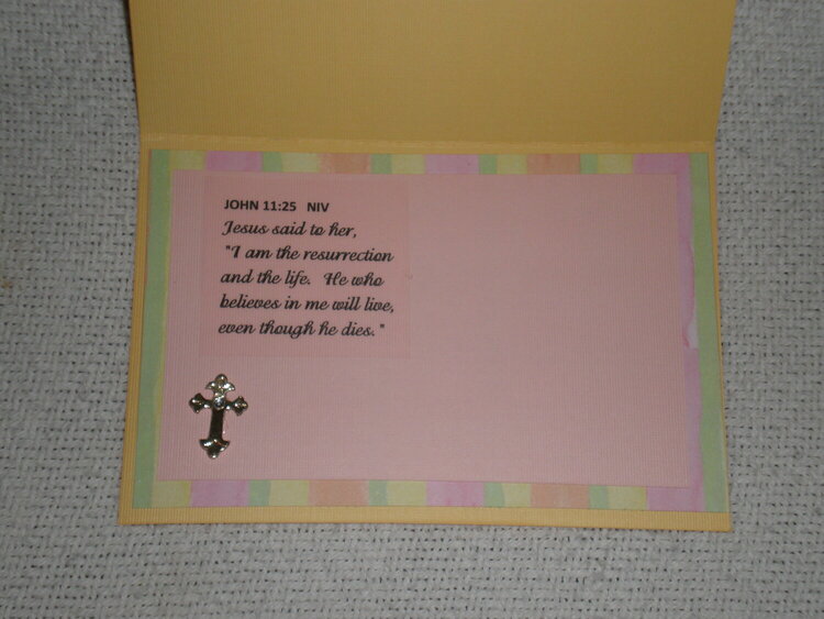 Easter Card set (inside view)