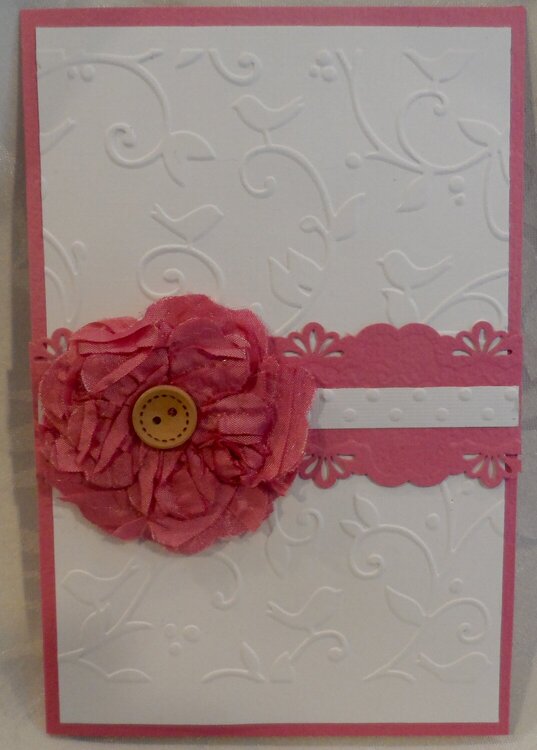 Pink card for any Occasion