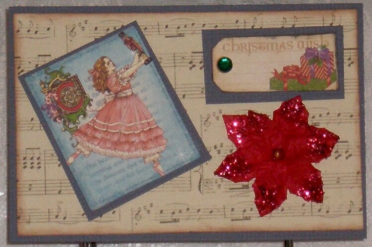Clara&#039;s Christmas wish Christma card