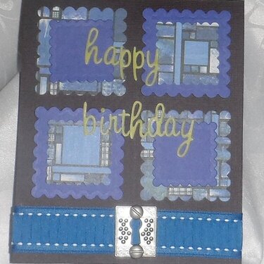 Birthday Card for a Male