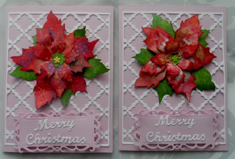 Pink Christmas Cards