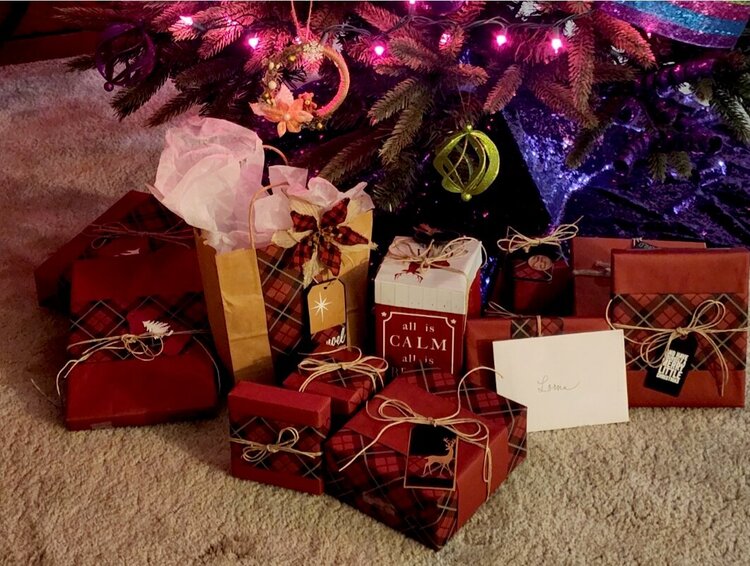 Packages from Secret Santa 